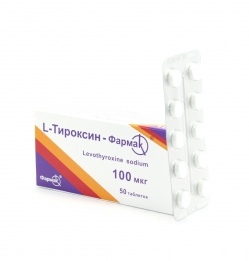 L-ТИРОКСИН-ФАРМАК табл. 100 мкг №50