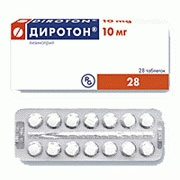 ДИРОТОН табл. 10 мг блистер №28