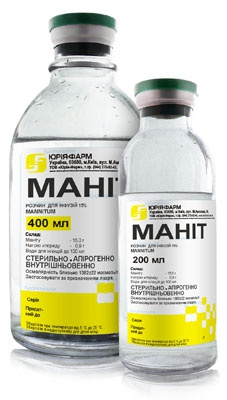 МАННИТ р-р д/инф. 150 мг/мл бутылка 200 мл