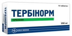 ТЕРБИНОРМ табл. 250 мг №14